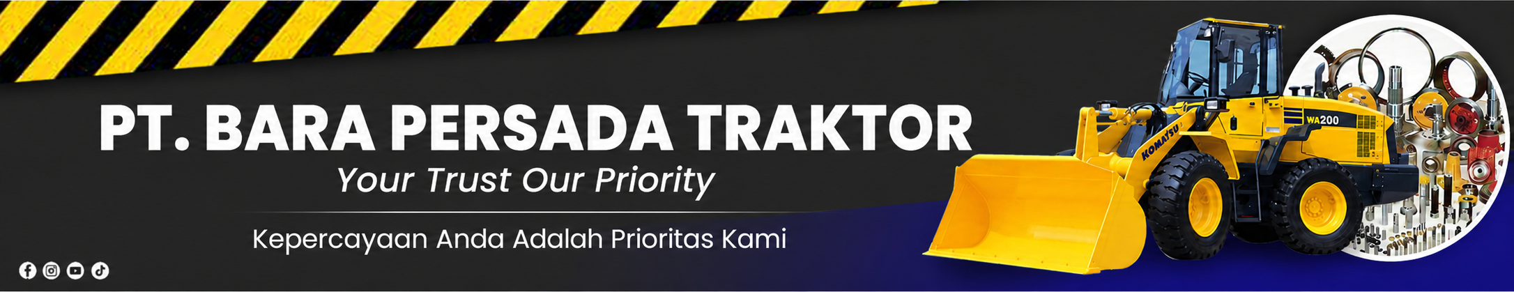 Sub header bara persada traktor